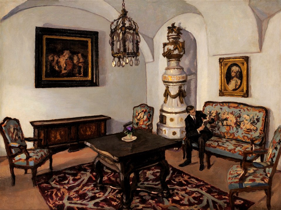Fényes Adolf - 1913 - A kiscelli múzeumban