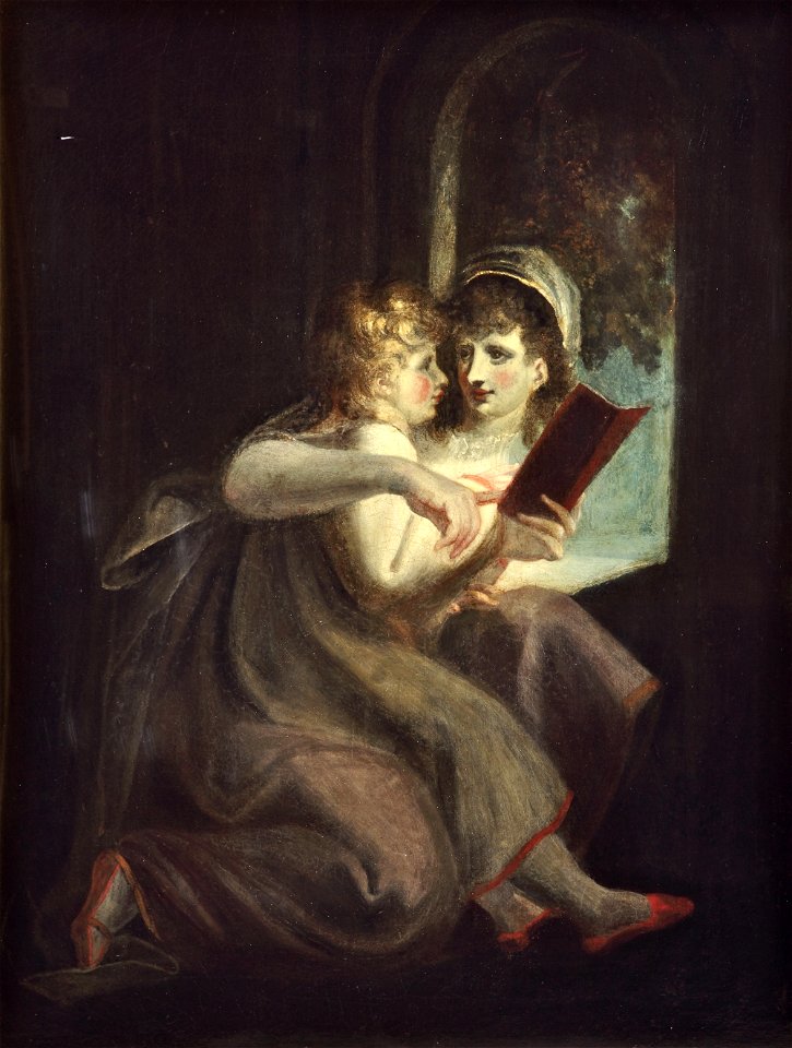 Füssli - Milton When a Boy Instructed by His Mother, 1799–1800