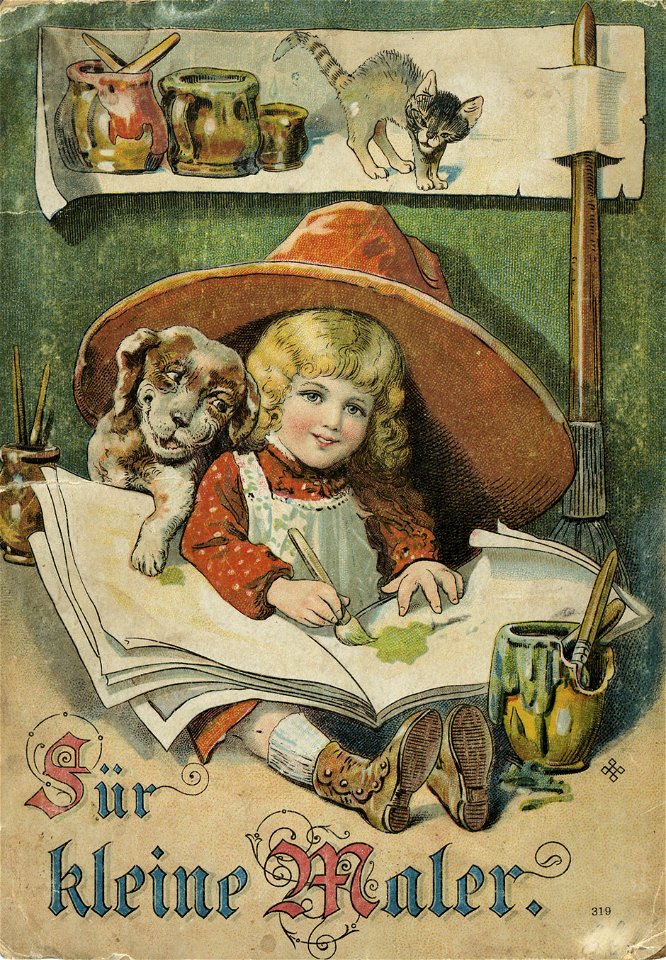 Für kleine Maler c1880