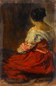Félix Ziem - La jupe rouge - PPP256 - Musée des Beaux-Arts de la ville de Paris