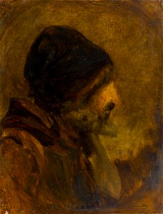 Félix Ziem - Tête d'homme d'après Rembrandt - PPP322 - Musée des Beaux-Arts de la ville de Paris