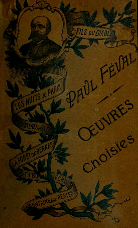 Féval - Les Nuits de Paris - 1880, volumes 1 et 2 (page 1 crop)