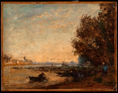 Félix Ziem - Crépuscule - PPP304 - Musée des Beaux-Arts de la ville de Paris