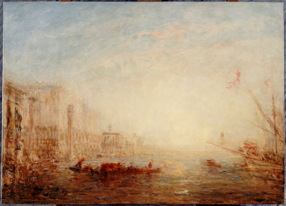 Félix Ziem - Venise, le Grand Canal au soleil levant - PPP247 - Musée des Beaux-Arts de la ville de Paris