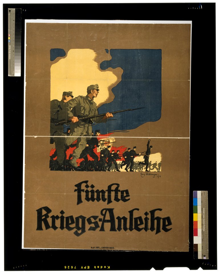 Fünfte Kriegs-Anleihe - Franz Püchingen 1916. LCCN2005691290