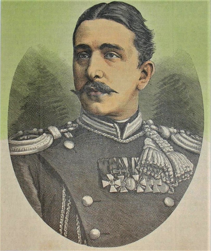 Fürst Alexander I. von Bulgarien, 1878