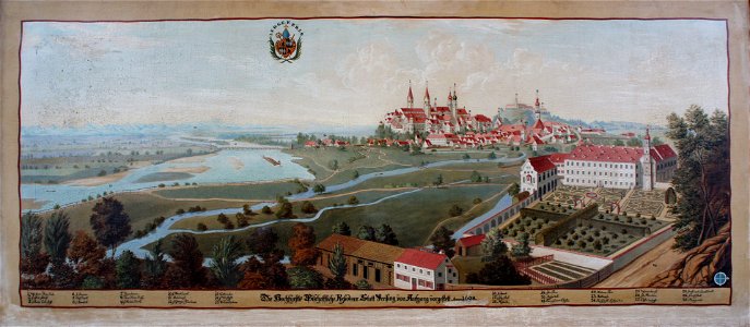 Fürstengang Freising - Freising von Osten