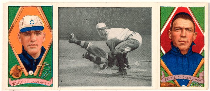 G. H. White-Fred Payne, Chicago White Sox, baseball card portrait LCCN2008678440