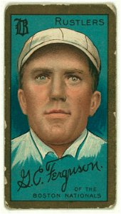G. C. Ferguson, Boston Rustlers, baseball card portrait LCCN2008677450
