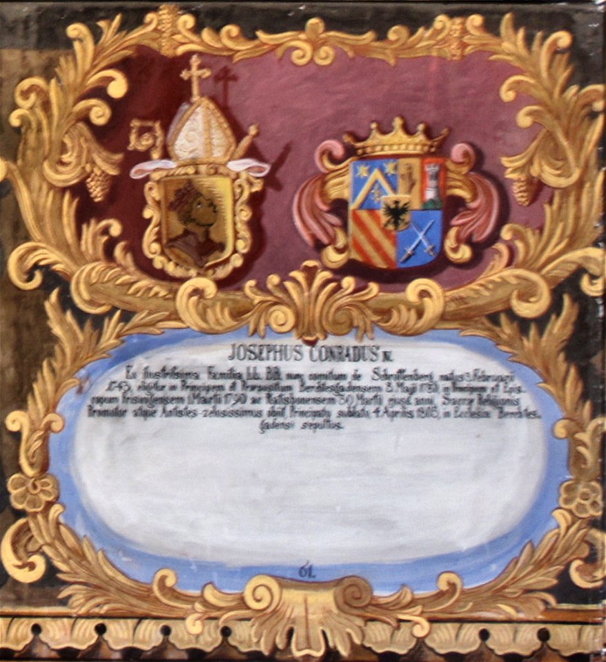 Fürstengang Tafel 61 - Joseph Konrad Freiherr von Schroffenberg