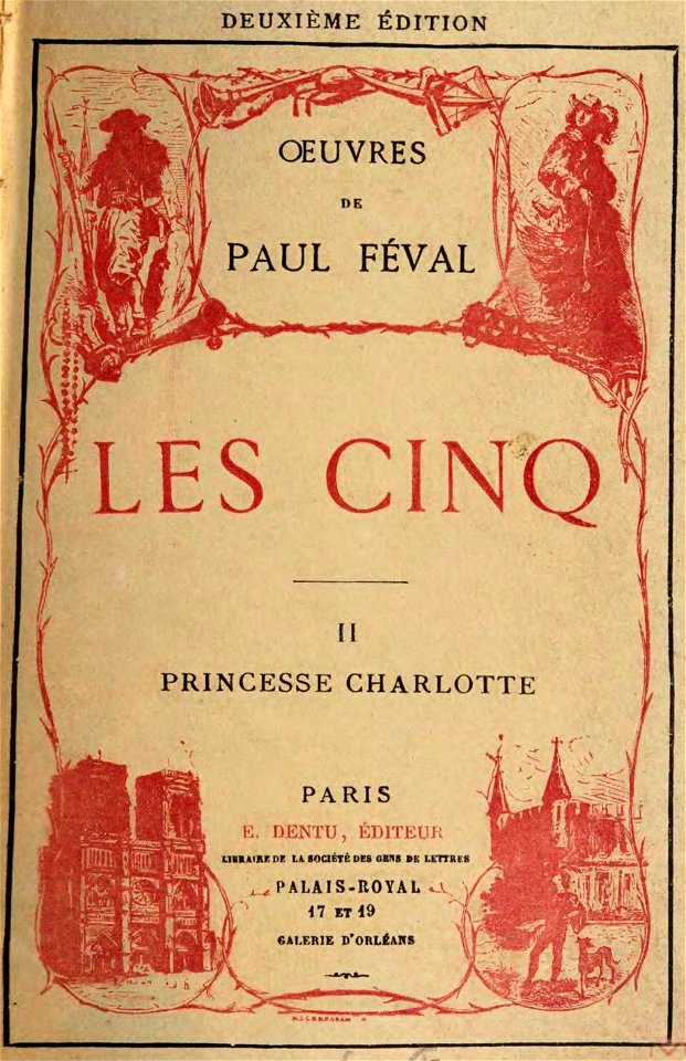 Féval - Les Cinq - 1875, volume 2 (page 5 crop)