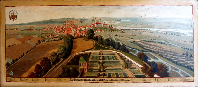 Fürstengang Freising - Freising von Westen