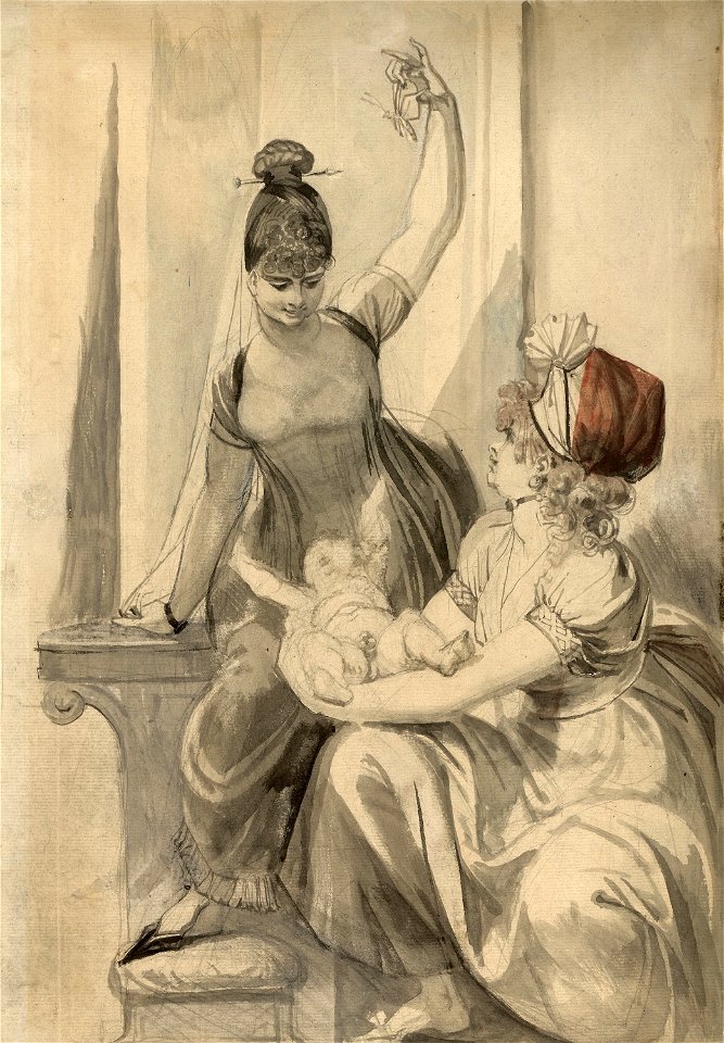 Füssli - Mother and Her Family in the Country, 1806-07