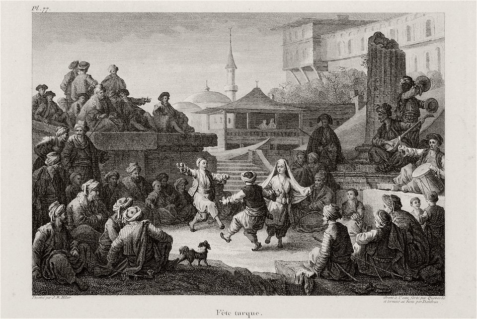 Fête turque - Choiseul-gouffier Gabriel Florent Auguste De - 1782