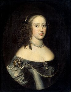 G. van Honthorst - Portret van een vrouw - C273 - Cultural Heritage Agency of the Netherlands Art Collection