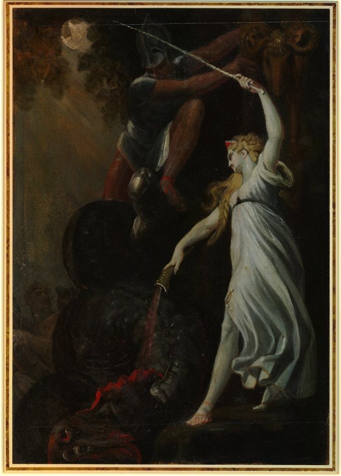 Füssli - Jason And Medea Capturing The Golden Fleece, 1806 - Free Stock 