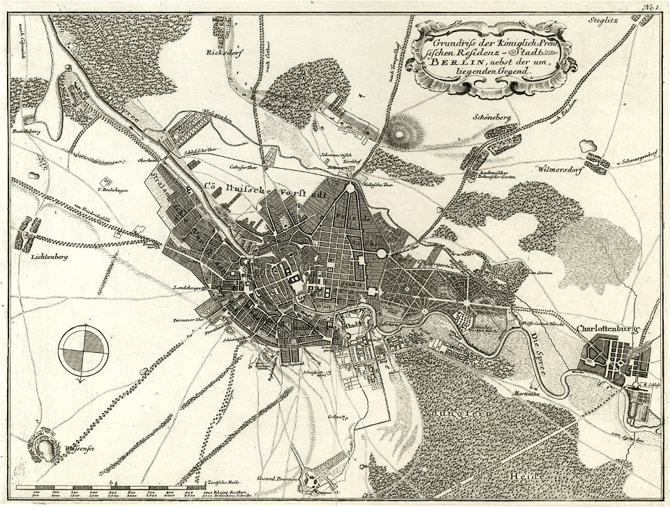Grundriss der Königlich-Preussischen Residenz-Stadt Berlin 1769