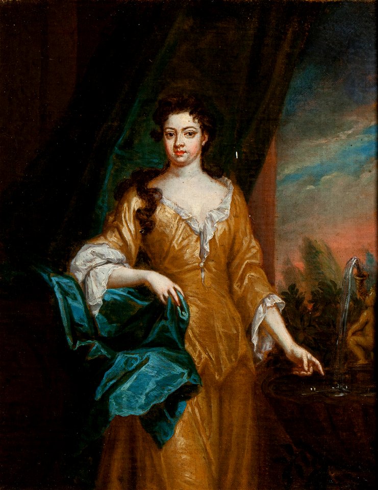 G. Kneller - Anne Stuart (1665-1714), koningin van Engeland. Echtgenote van George, Koning van Denemarken - C1017 - Cultural Heritage Agency of the Netherlands Art Collection
