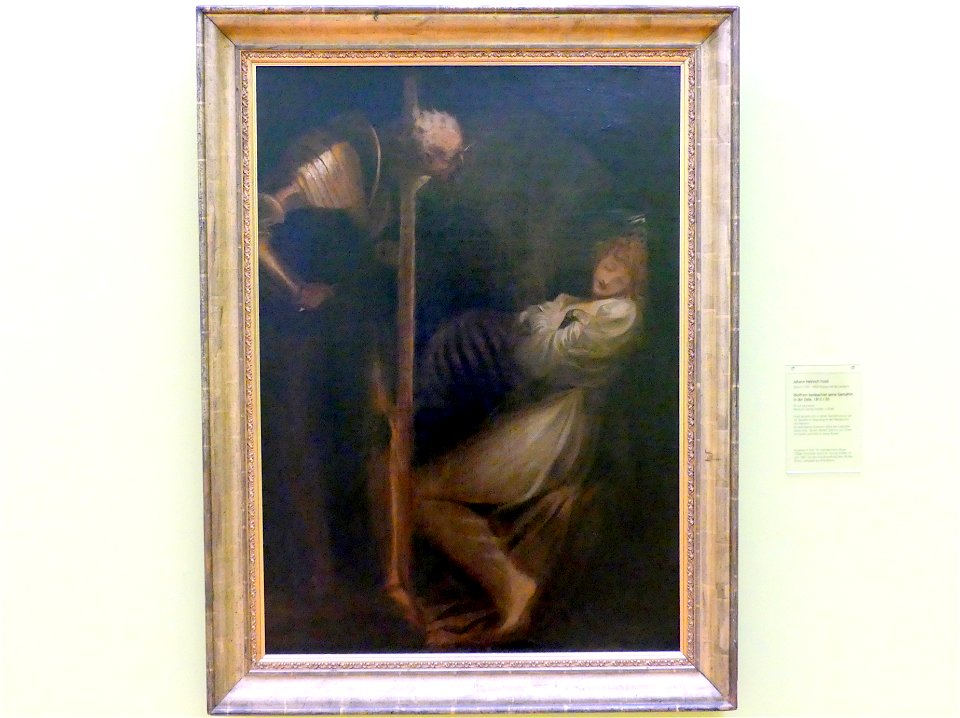 Füssli - Wolfram beobachtet seine Gemahlin in der Zelle, Um 1812 - 1820