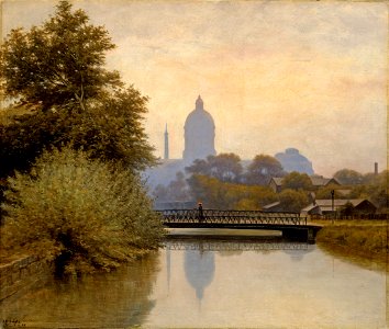 Gruelle, Richard Buckner - The Canal Morning Effect - Google Art Project