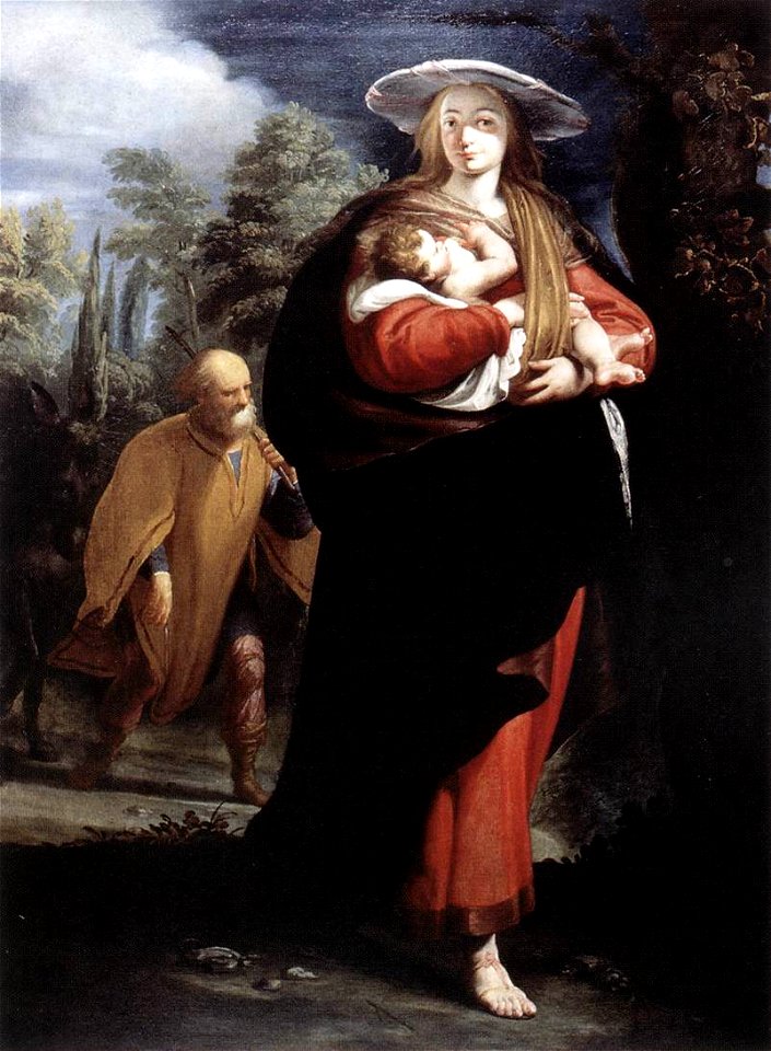 G. Andrea Ansaldo - The Flight into Egypt