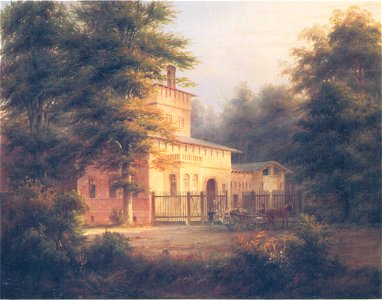 Förster-Haus im Wildpark Potsdam Südseite-C130