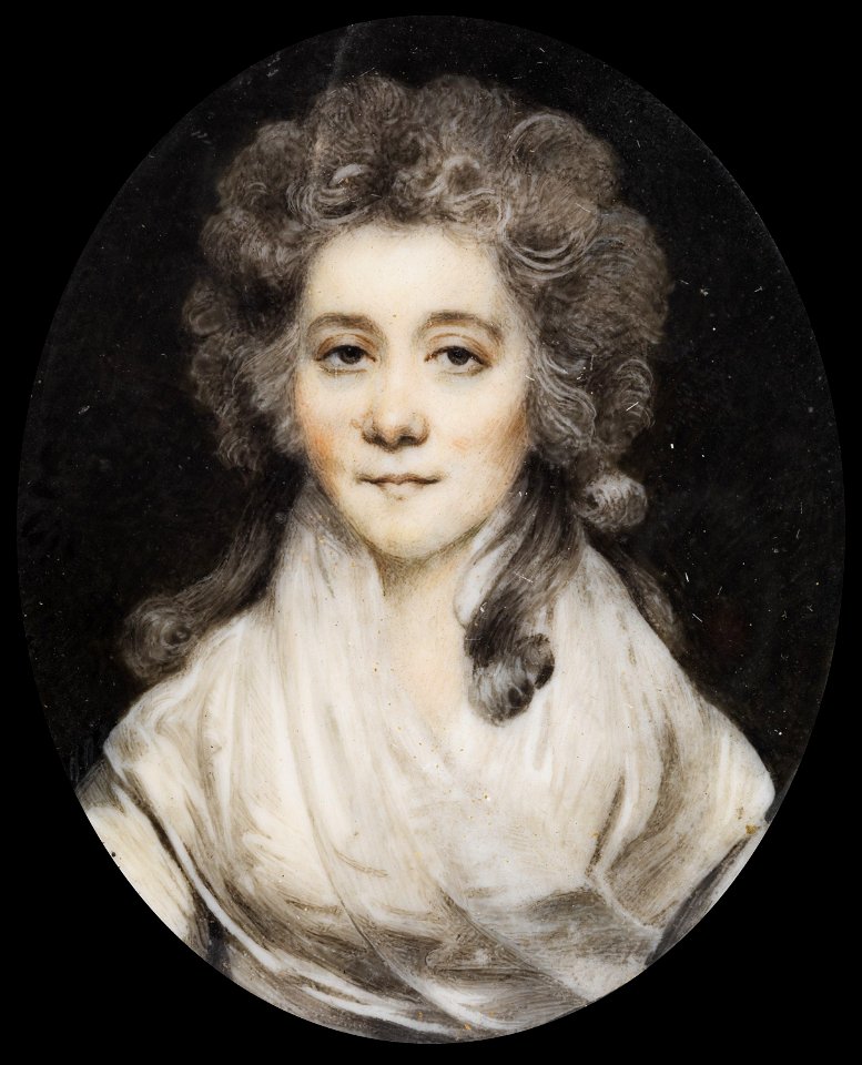 Fürstin Anna Obolenskaja Miniatur