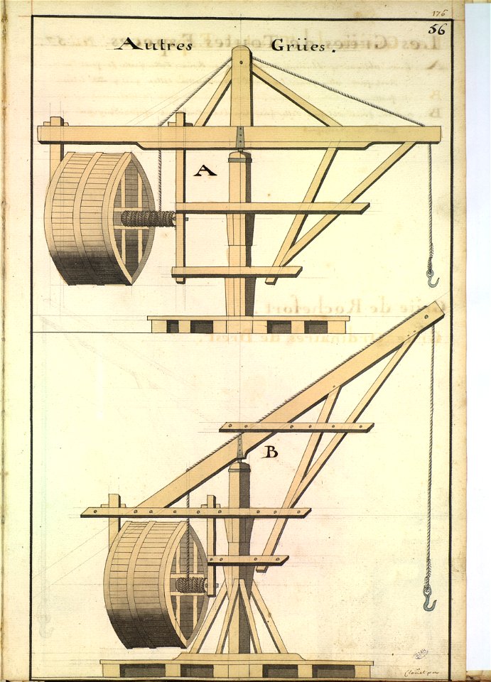 Grues portuaires du XVIIIè siècle 3