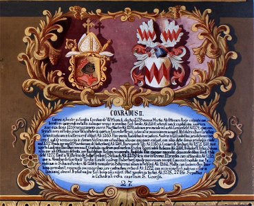 Fürstengang Tafel 27 - Konrad II. Wildgraf von Dhaun