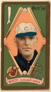 G. H. White, Chicago White Sox, baseball card portrait LCCN2008677854
