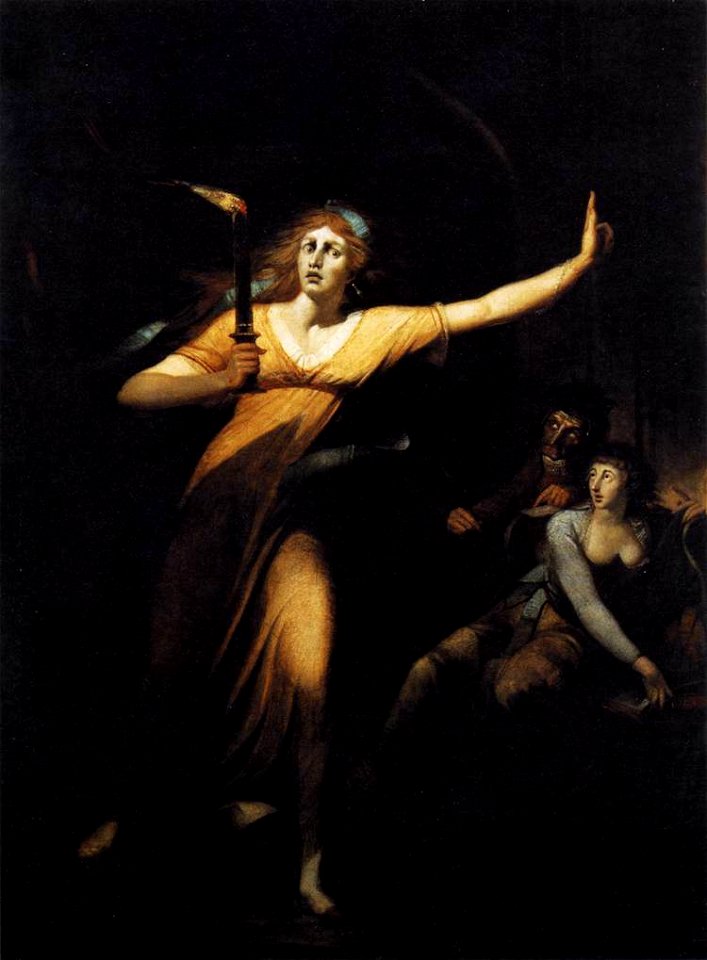 Johann Heinrich Füssli - Lady Macbeth - WGA8334