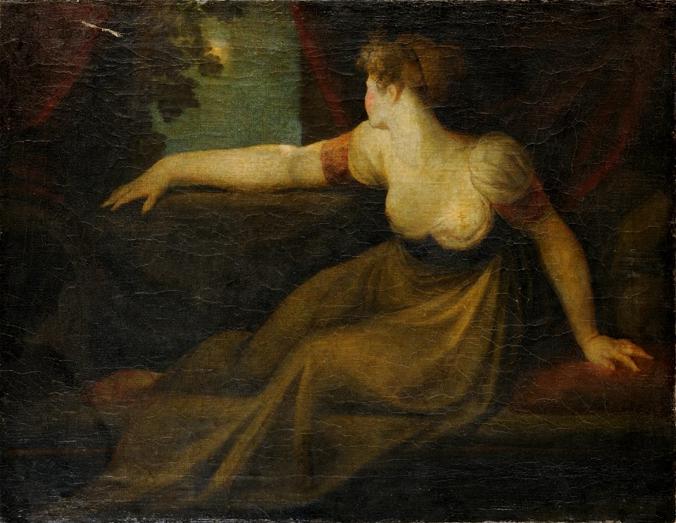 Füssli - Dame im Mondschein, um 1800