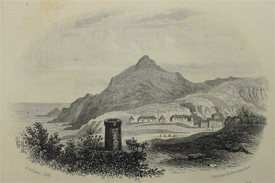 Grève de Lecq Jersey Philip John Ouless 1855