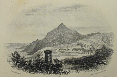 Grève de Lecq Jersey Philip John Ouless 1855