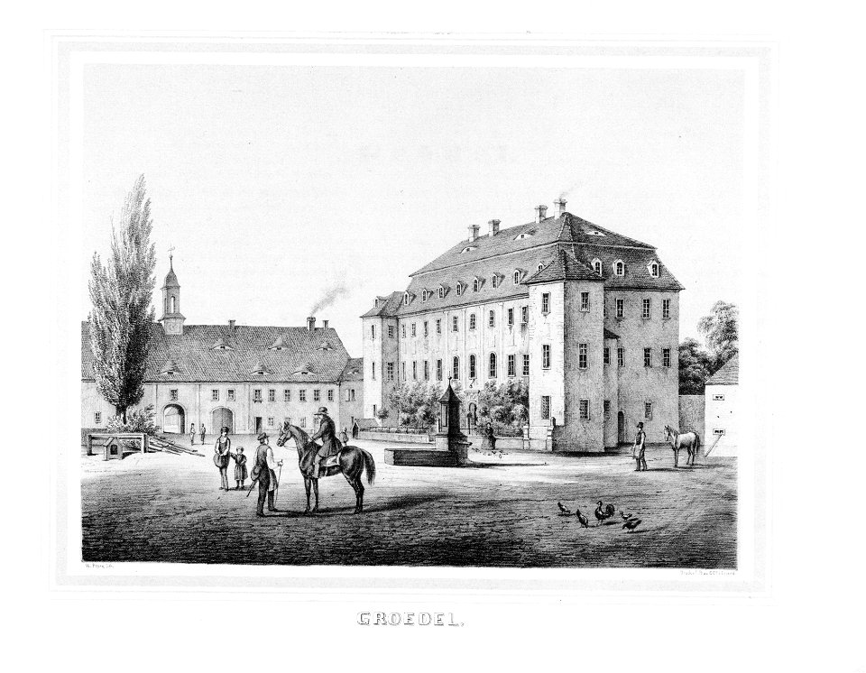 Grödel Album der Schlösser und Rittergüter im Königreiche Sachsen II 127