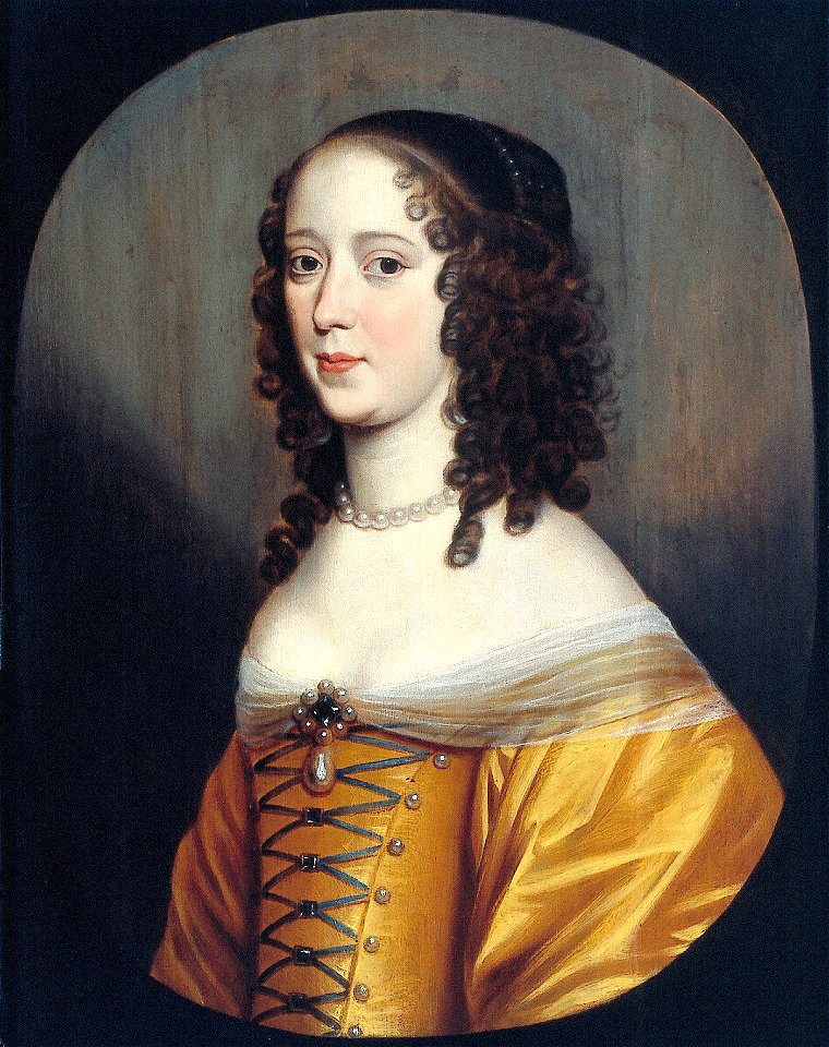 G. van Honthorst - Portret van een dame - C272 - Cultural Heritage Agency of the Netherlands Art Collection