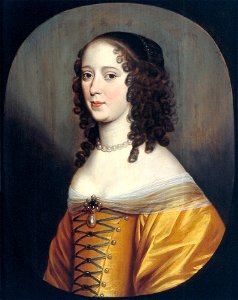 G. van Honthorst - Portret van een dame - C272 - Cultural Heritage Agency of the Netherlands Art Collection