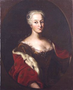 Gräfin Philippine Henriette zu Nassau-Saarbrücken. Free illustration for personal and commercial use.