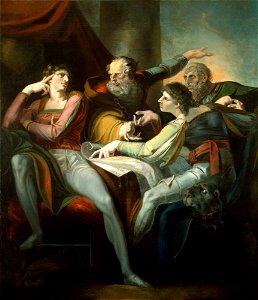 Füssli - 1947P6 Dispute between Hotspur Glendower Mortimer and Worcester, 1784