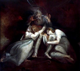 Füssli - The Death of Oedipus, 1783–1784