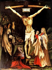 Matthias Grünewald - The Crucifixion - WGA10711. Free illustration for personal and commercial use.