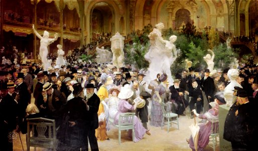 Grün - Friday at the French Artists' Salon