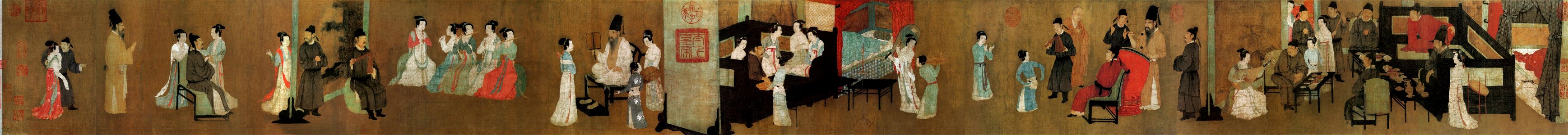 Gu Hongzhong's Night Revels 1 complete scene