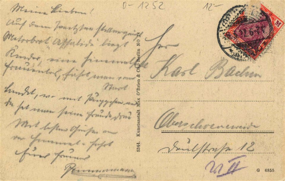 Grünheide (Mark), Brandenburg - Hotel Restaurant und Pension am Peetzsee (back) (Zeno Ansichtskarten)