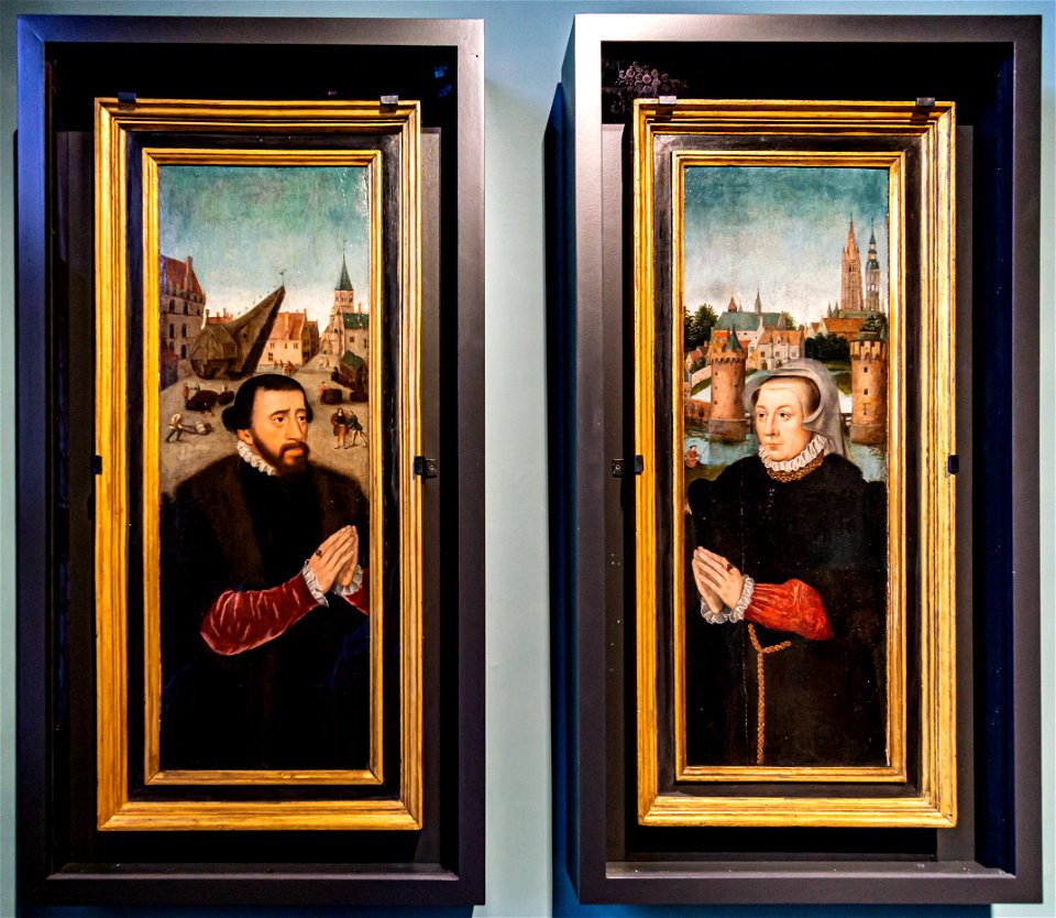 Gruuthusemuseum-Anonymus-Portraits of Filips Dominicle and Barbara Ommejaeghere DSC9565