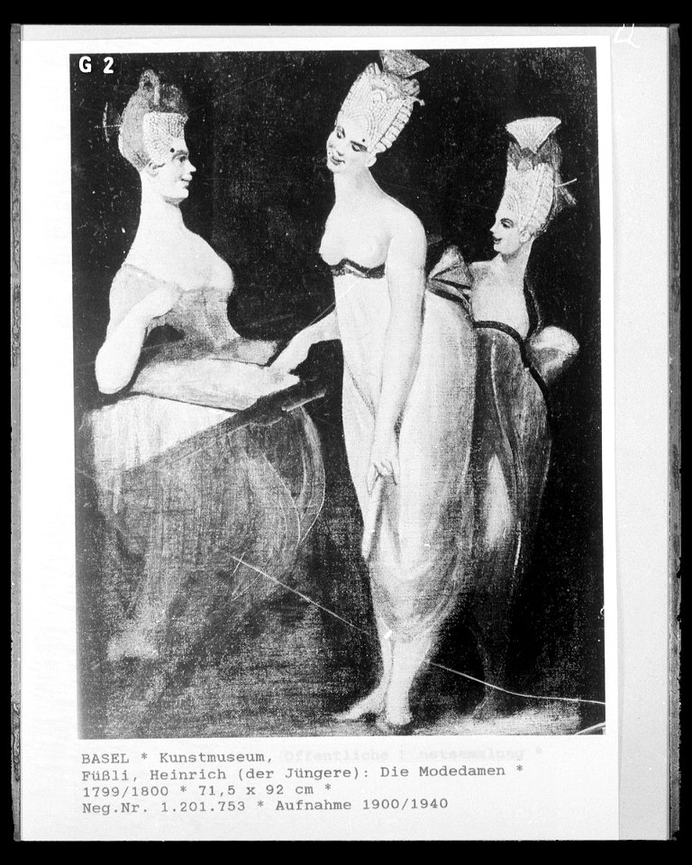 Füssli - Die Modedamen, 1799-1800