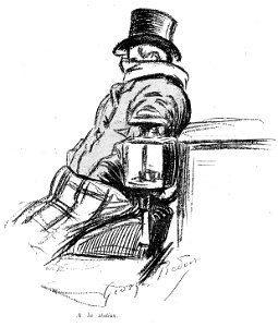 G. Redon (Paris en plein air, BUC, 1897) 07.A la station
