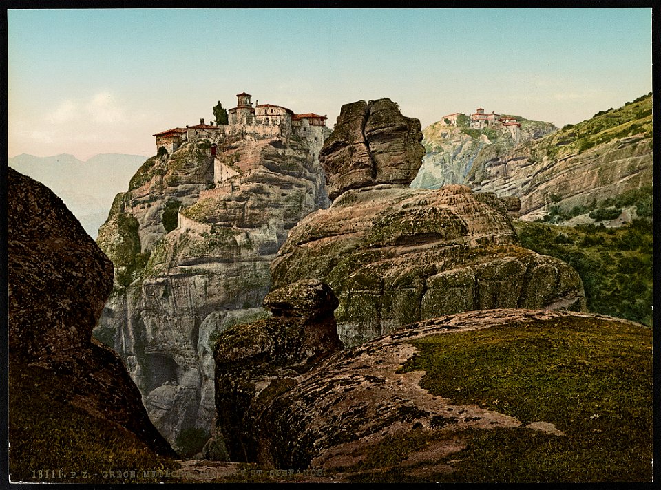 Grèce. Thessalie. Metéora. Couvent St. Stefanos LCCN2017658141