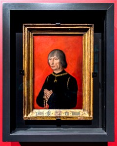 Gruuthusemuseum-Master of the Portraits of Princes-Portrait of Lodewijk van Gruuthuse DSC9562