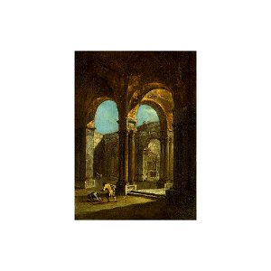 Guardi - A VENETIAN COURTYARD, lot.123